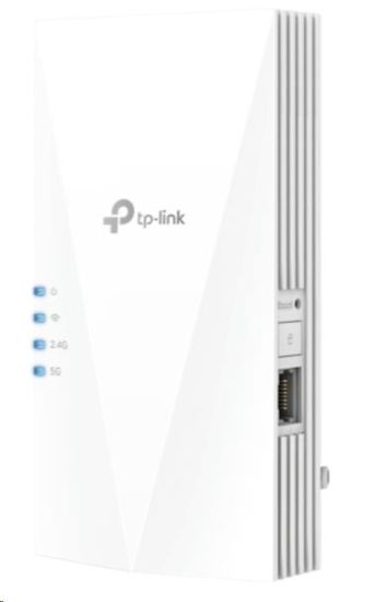 Obrázek TP- Link RE500X OneMesh/ EasyMesh WiFi6 Extender/ Repeater (AX1500, 2, 4GHz/ 5GHz, 1xGbELAN)