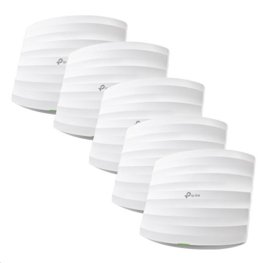 Obrázek TP- Link EAP245(5- pack) OMADA WiFi5 AP (AC1750, 2, 4GHz/ 5GHz, 2xGbELAN, 1xPoE- in)