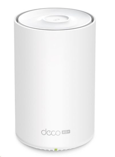 Obrázek TP- Link Deco X50- 4G (1- pack) WiFi6 Mesh (AX3000, 2, 4GHz/ 5GHz, 3xGbELAN/ WAN, 4G LTE. 1xnanoSIM)