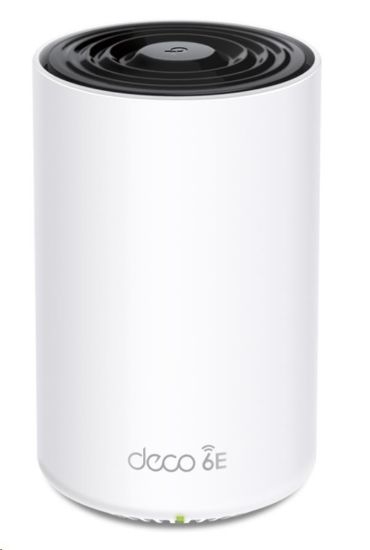 Obrázek TP- Link Deco XE75(1- pack) WiFi6E Mesh (AXE5400, 2, 4GHz/ 5GHz/ 6GHz, 3xGbELAN/ WAN)
