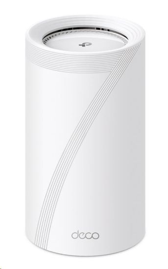 Obrázek TP- Link Deco BE85(1- pack) WiFi7 Mesh(BE22000, 2, 4GHz/ 5GHz/ 6GHz, 1x10GbELAN/ WAN, 1xSFP+/ 10GbELANcombo, 2x2, 5GbELAN/ WAN, 1xUSB)