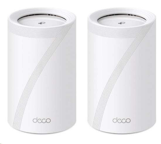 Obrázek TP- Link Deco BE65(2- pack) WiFi7 Mesh(BE9300, 2, 4GHz/ 5GHz/ 6GHz, 4x2, 5GbELAN/ WAN, 1xUSB3.0)