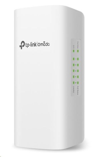 Obrázek TP- Link OMADA switch SG2005P- PD (1xPoE++in, 4xPoE+out, 64W, fanless)