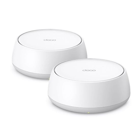 Obrázek TP- Link Deco BE22(2- pack) WiFi7 Mesh (BE3600, 2, 4GHz/ 5GHz, 2xGbELAN/ WAN)