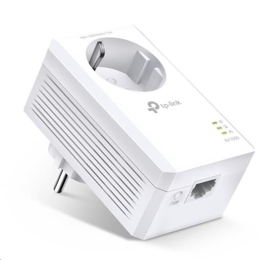 Obrázek BAZAR - TP-Link TL-PA7017P průchozí powerline adaptér (AV1000,1xGbE, HomePlug AV2) - rozbaleno
