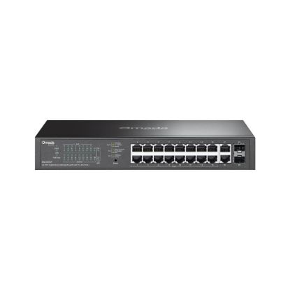 Obrázek TP- Link OMADA switch ES220GP (18xGbE, 2xSFP, 16xPoE+, 150W)