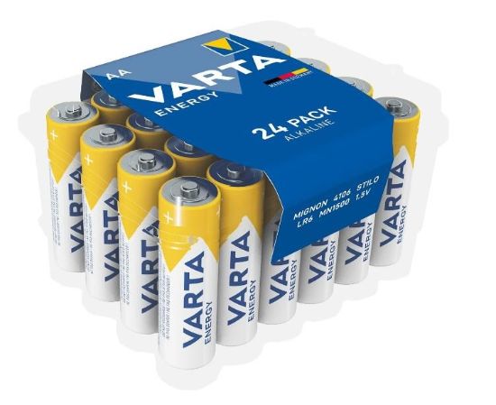 Obrázek Varta LR6/ 24 Pack ENERGY 4106 - AA (24 ks)