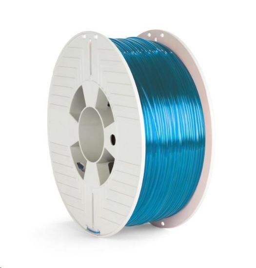 Obrázek VERBATIM 3D Printer Filament PET- G 1.75mm, 327m, 1kg blue transparent
