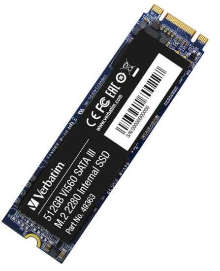 Obrázek VERBATIM SSD Vi560 S3 M.2 512GB SATA III, W 520/ R 480MB/ s