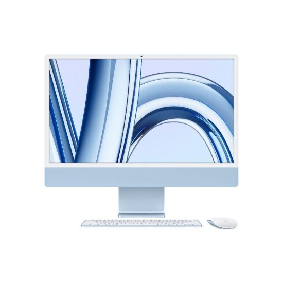 Obrázek APPLE 24- inch iMac with Retina 4.5K display: M3 chip with 8- core CPU and 8- core GPU, 256GB SSD - Blue