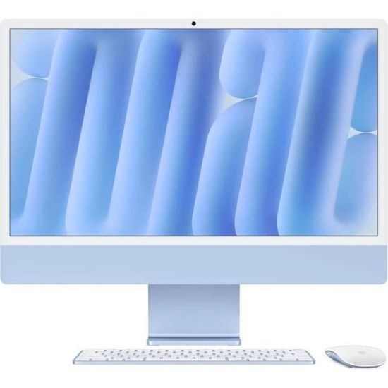 Obrázek Apple iMac 24'' 4.5K display M4 chip 8- core CPU and 8- core GPU, 16GB, 256GB SSD - Blue