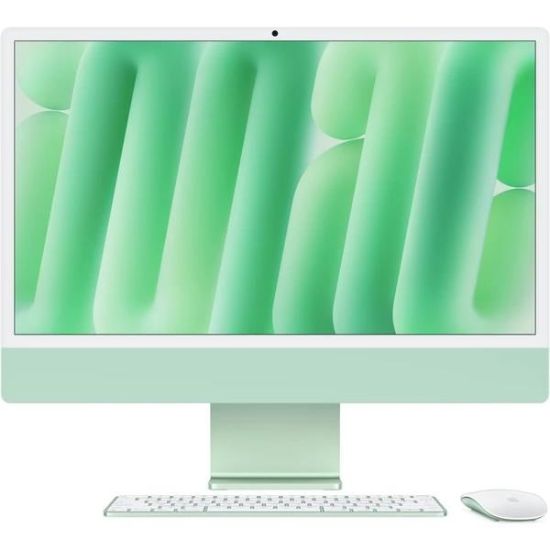 Obrázek Apple iMac 24'' 4.5K display M4 chip 10- core CPU and 10- core GPU, 16GB, 256GB SSD - Green